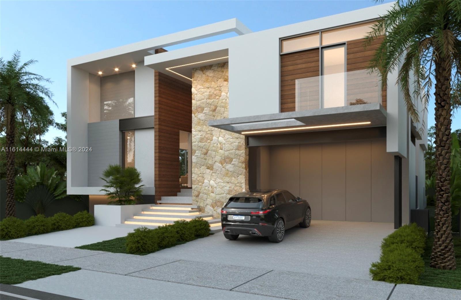 785 Fernwood Road Key Biscayne, FL 33149 - Photo 18 of 44 a car parked in front of a house
