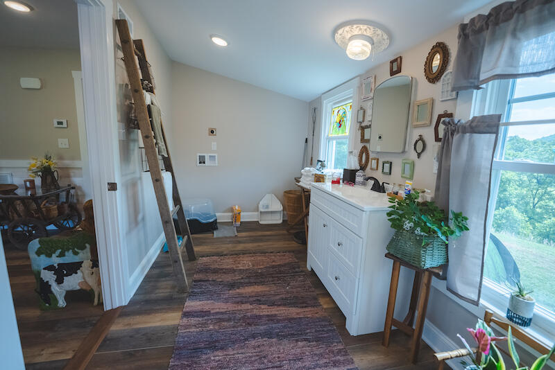 2598 Lone Ivy Road Stuart, VA 24171 - Photo 20 of 26 a view of living room kitchen and entryway