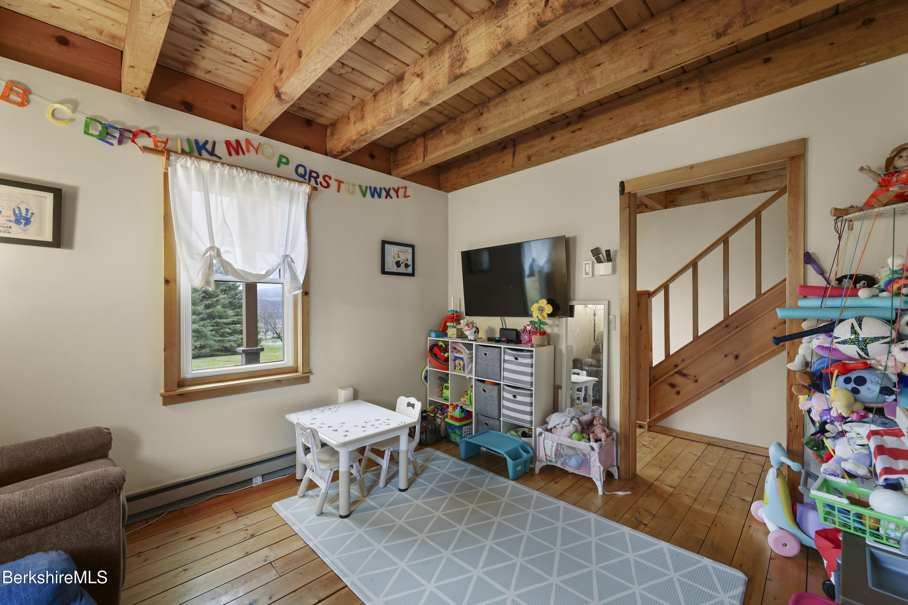 573 Stafford Hill Road Cheshire, MA 01225 - Photo 18 of 44 Family Room/ 4th Bedroom - 1st Floor