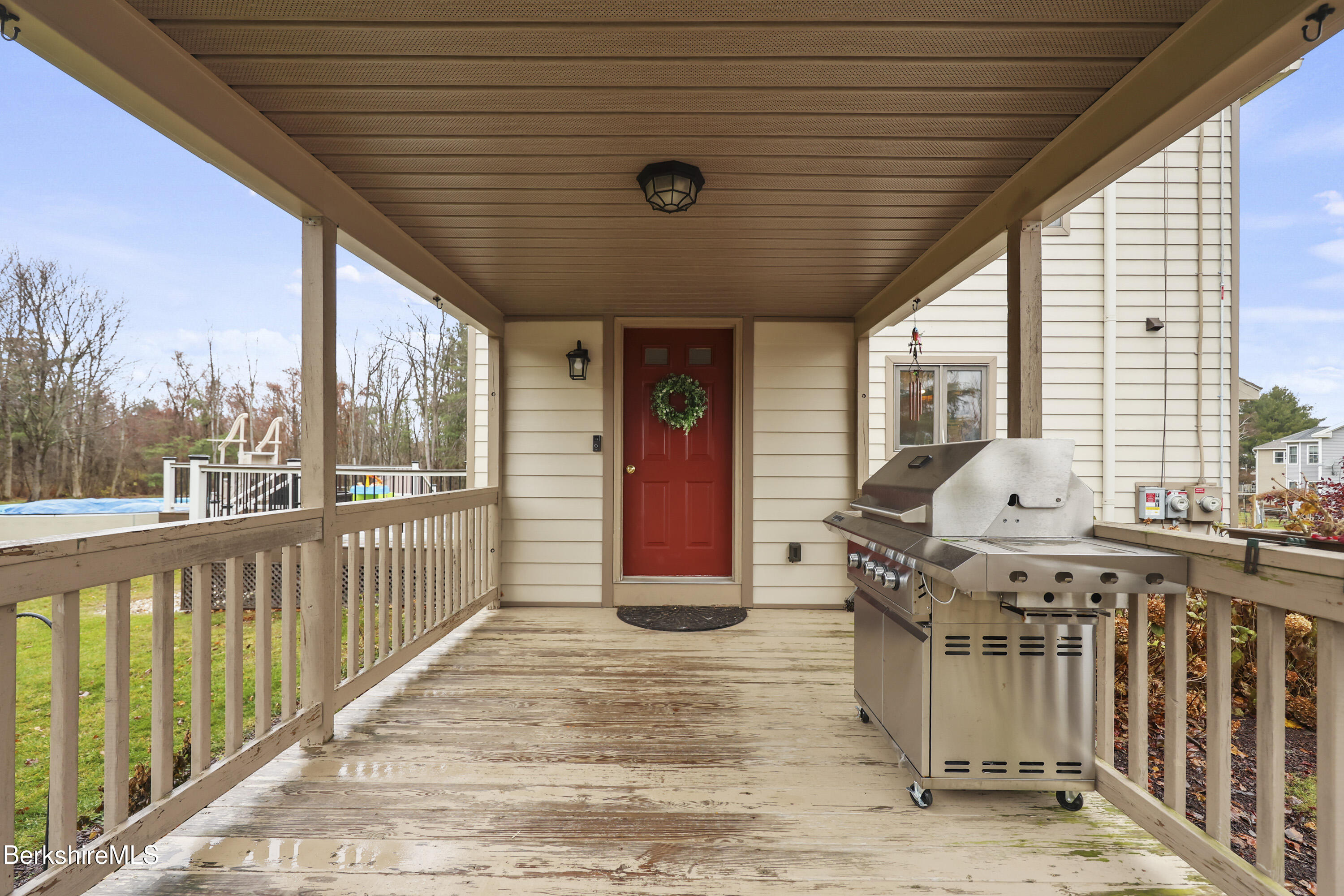 573 Stafford Hill Road Cheshire, MA 01225 - Photo 5 of 44 Side Porch