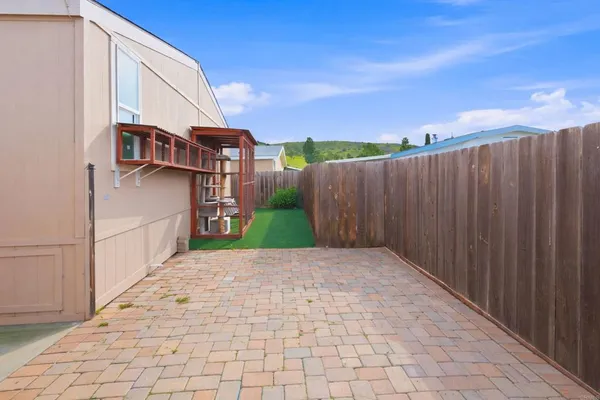 a view of a street with a building