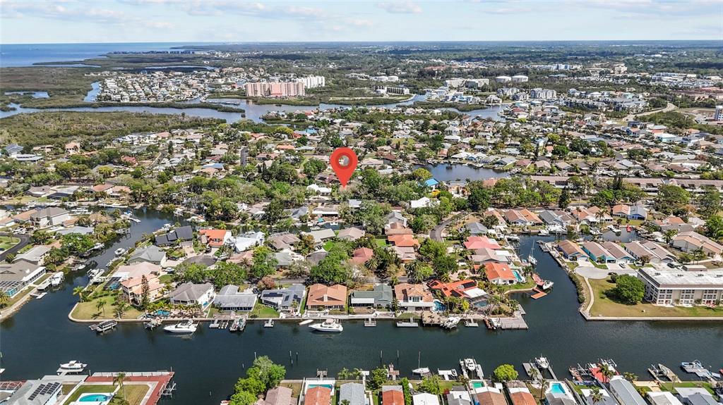 4415 Marine Parkway New Port Richey, FL 34652 - Photo 71 of 72 an aerial view of residential building with outdoor space