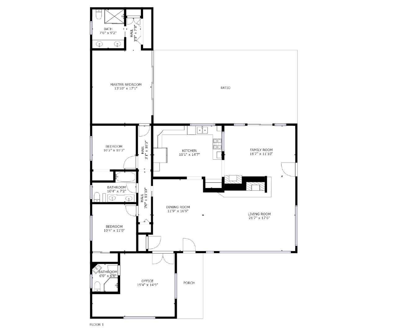 4117 Sunridge Road Pebble Beach, CA 93953 - Photo 30 of 30 a picture of door with an open kitchen view