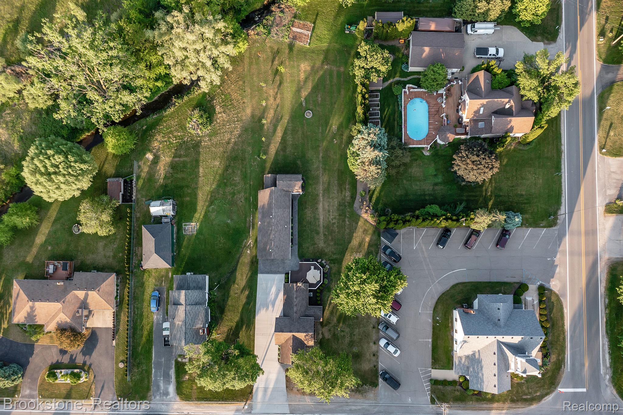 59074 Romeo Plank Road Ray, MI 48096 - Photo 42 of 48 Drone Shot