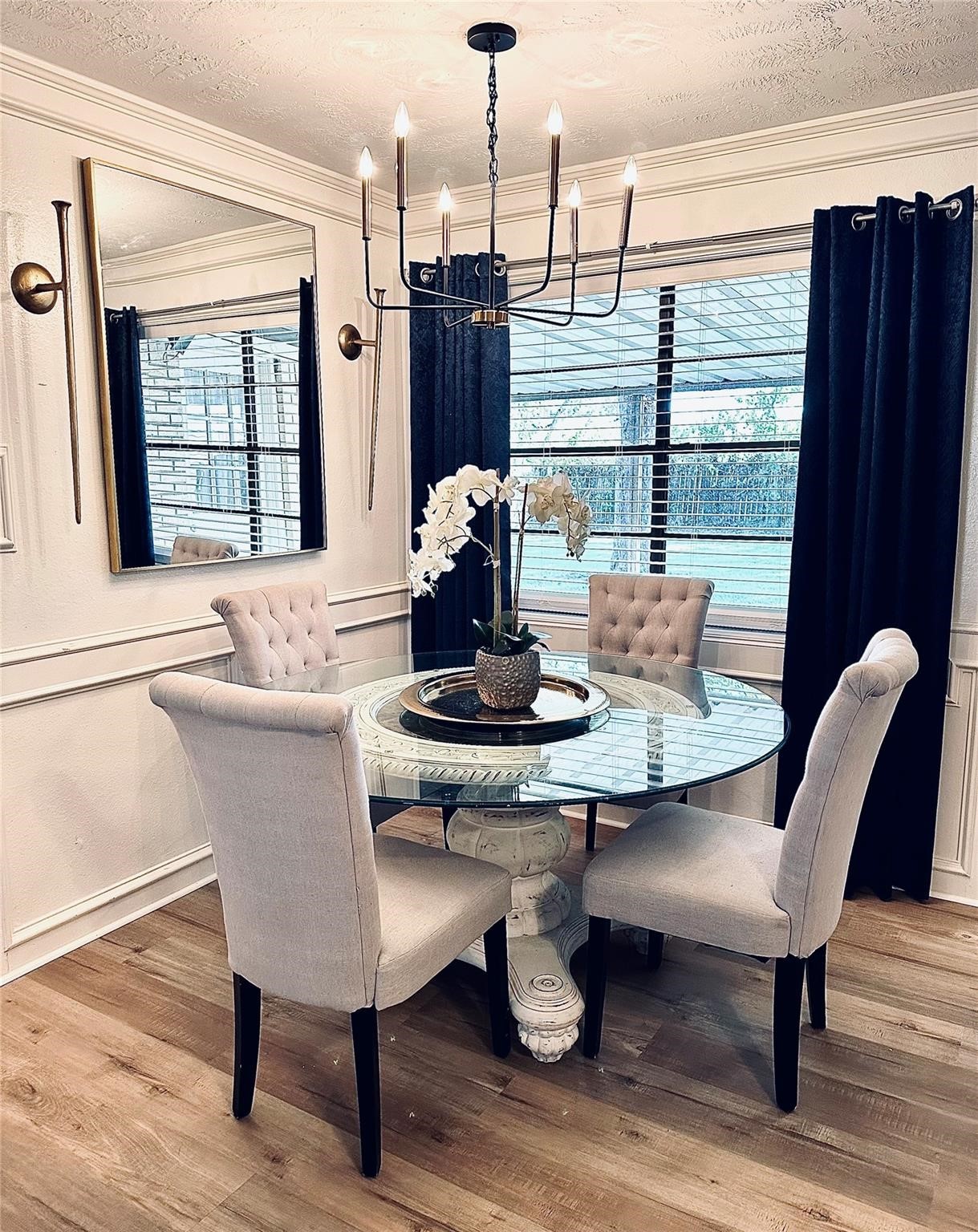 1457 Camellia Street Sweeny, TX 77480 - Photo 6 of 29 a view of a dining room with furniture window and wooden floor