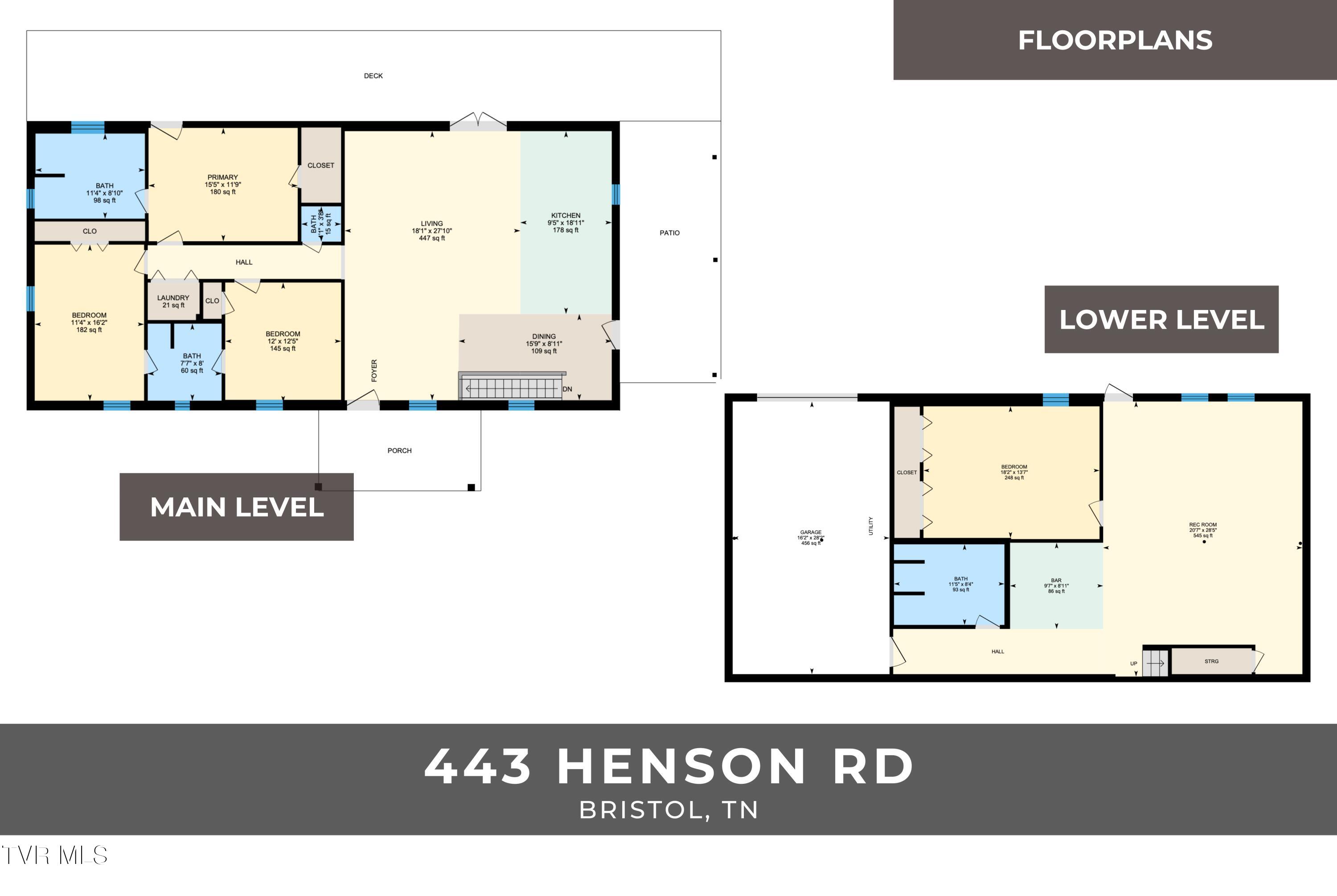 443 Henson Road Bristol, TN 37620 - Photo 60 of 60 Floorplans (10)