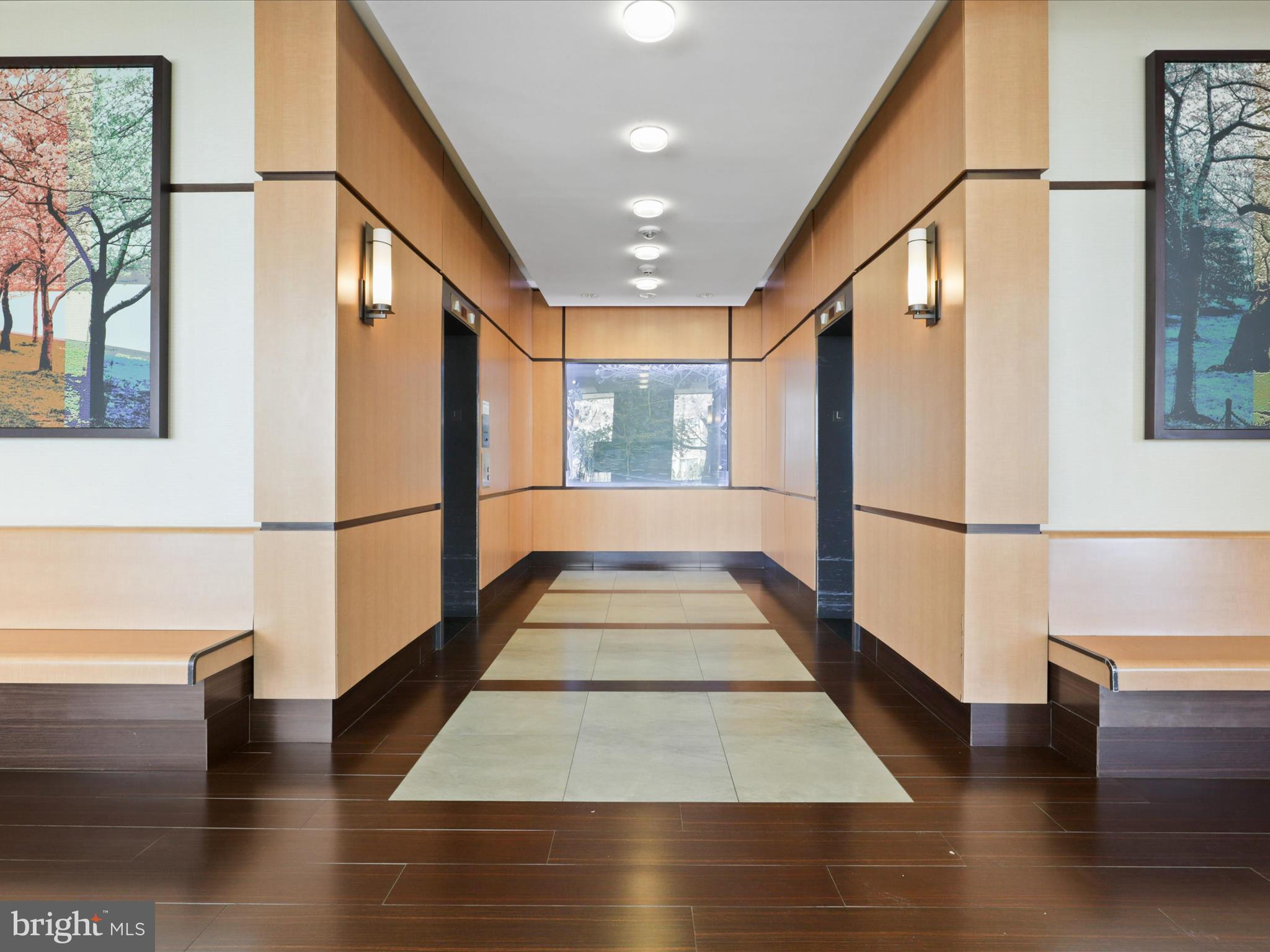 205 Yoakum Parkway, Unit 1020 Alexandria, VA 22304 - Photo 4 of 62 a view of entryway with wooden floor
