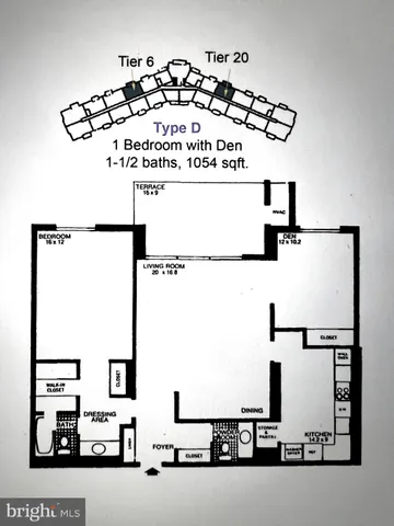 $335,000 | 205 Yoakum Parkway, Unit 1020, Alexandria, VA 22304