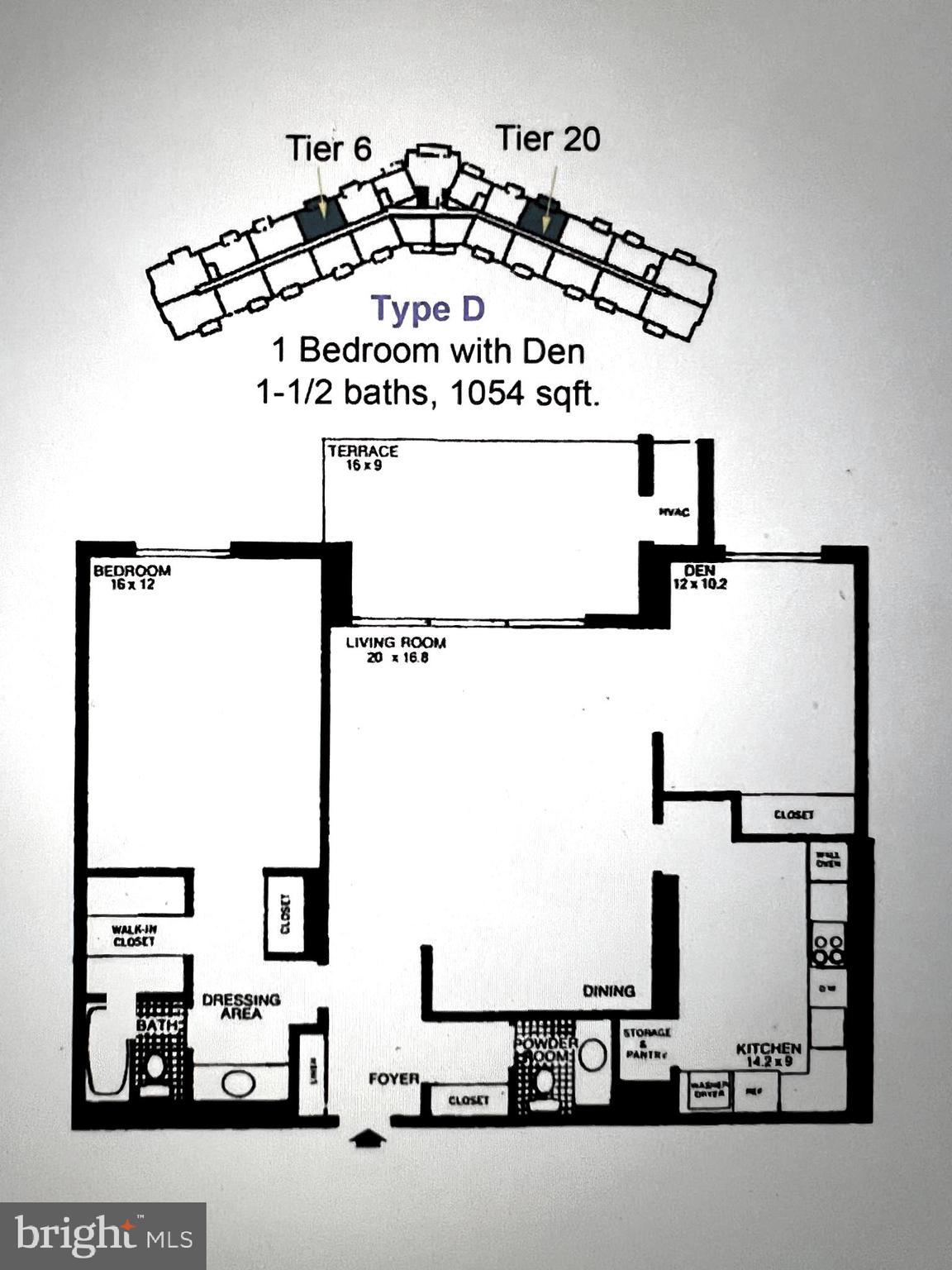 205 Yoakum Parkway, Unit 1020 Alexandria, VA 22304 - Photo 57 of 62 layout and dimensions