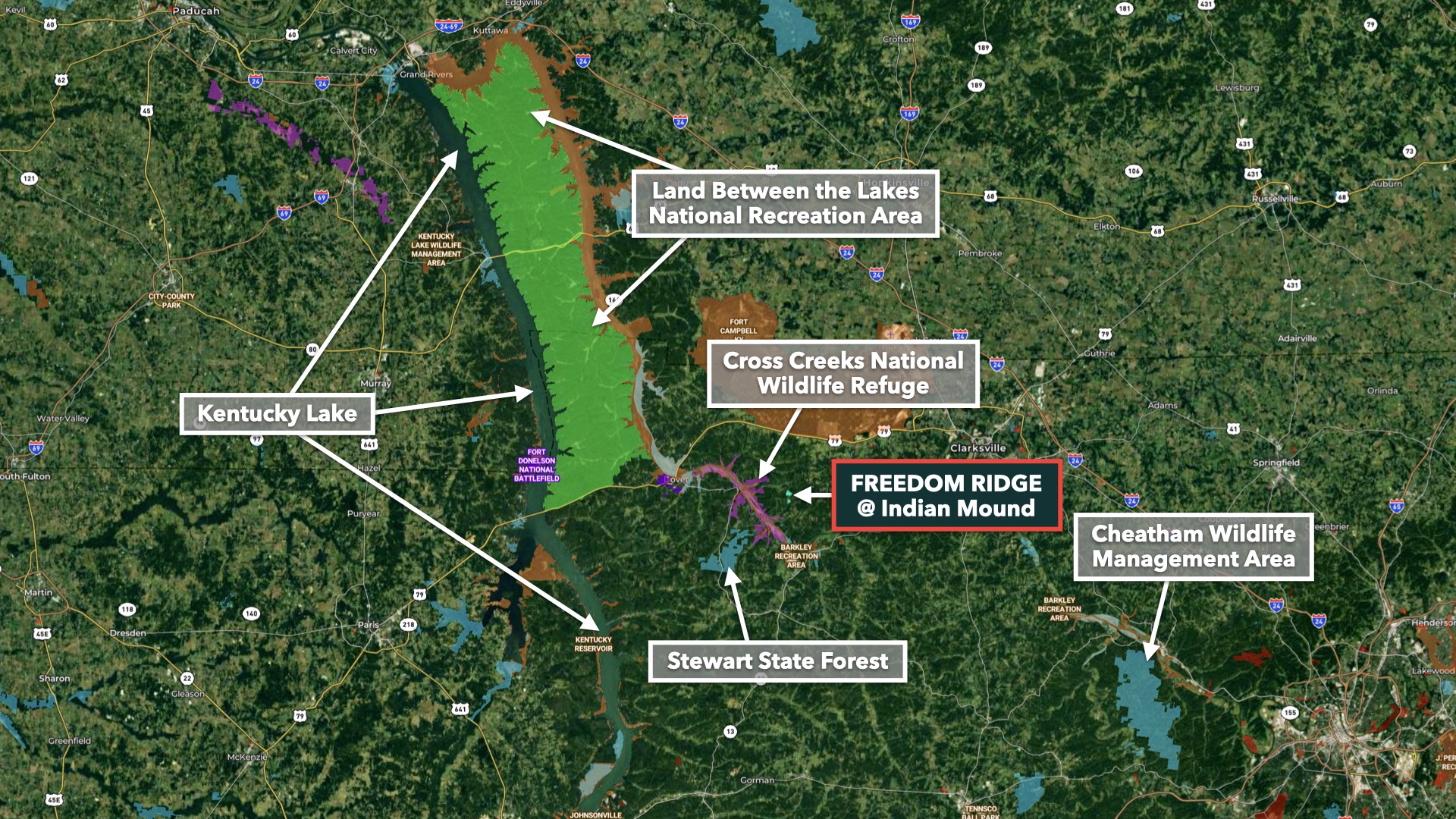0 Freedom Ridge Indian Mound, TN 37079 - Photo 14 of 51 a sign on the side of the road