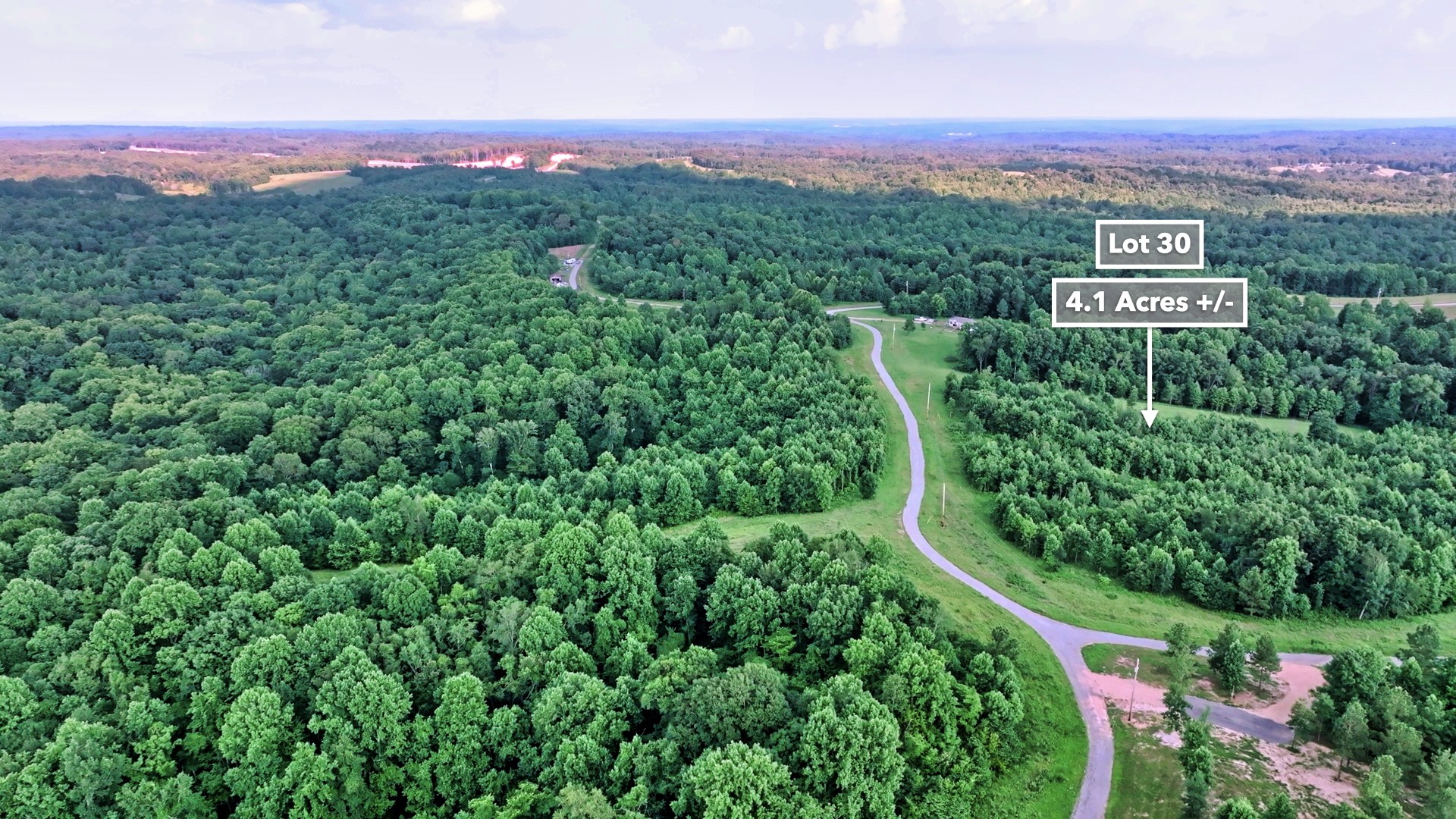 0 Freedom Ridge Indian Mound, TN 37079 - Photo 35 of 51 a view of a city with lush green forest
