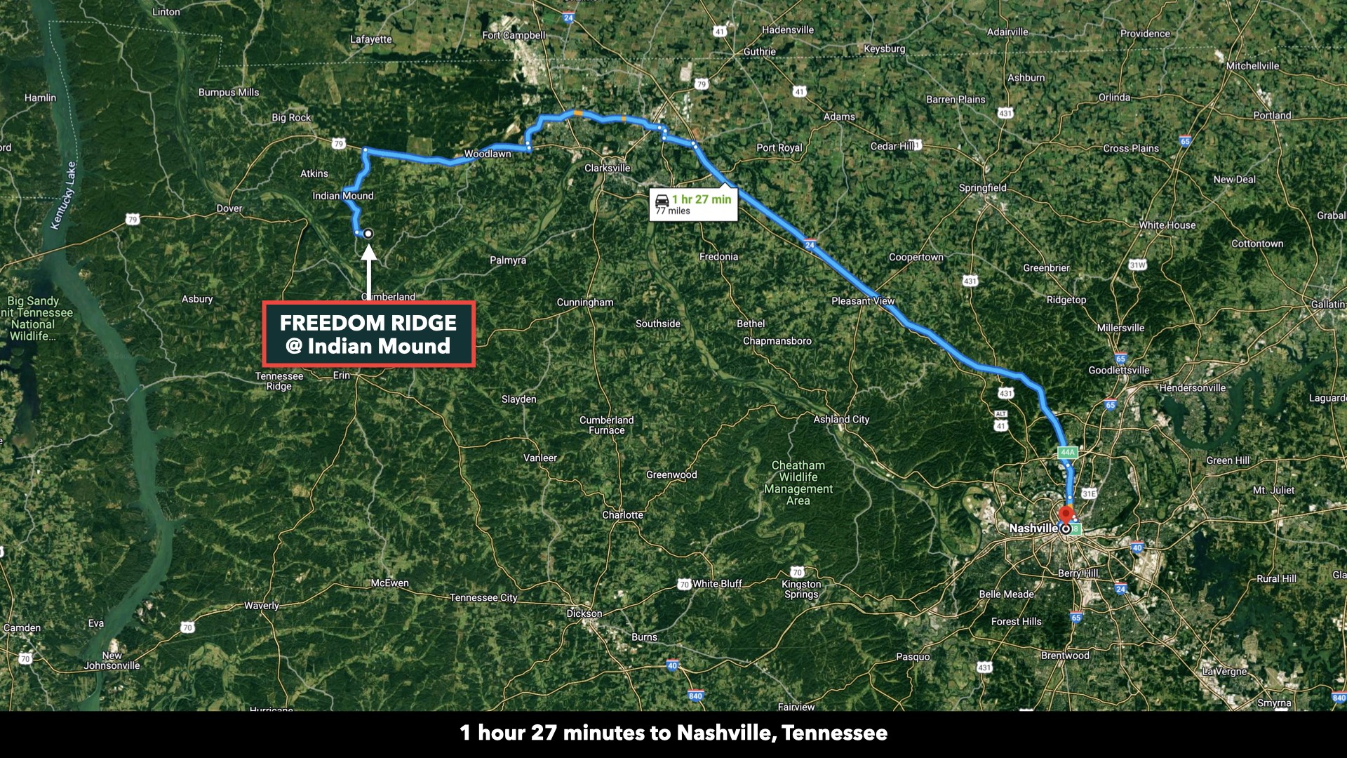 0 Freedom Ridge Indian Mound, TN 37079 - Photo 49 of 51 a view of a lush green forest