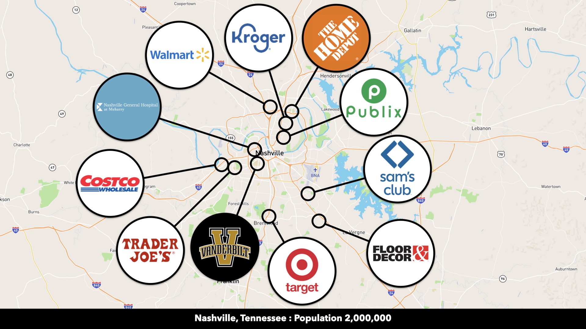 0 Freedom Ridge Indian Mound, TN 37079 - Photo 50 of 51 a view of a area with a clock and a sign on a wall