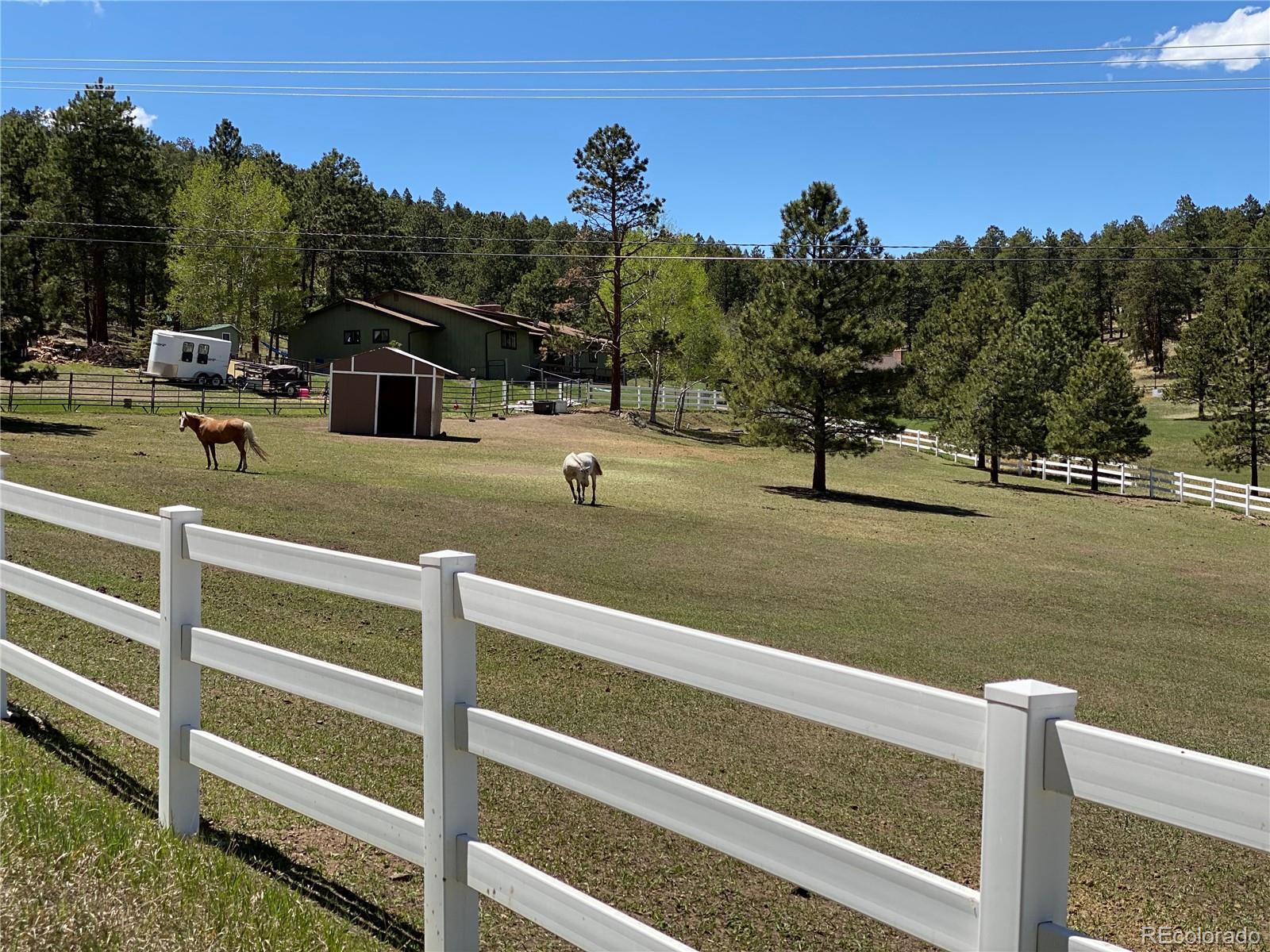 122 South Random Road Bailey, CO 80421 - Photo 35 of 38 a view of a tennis court