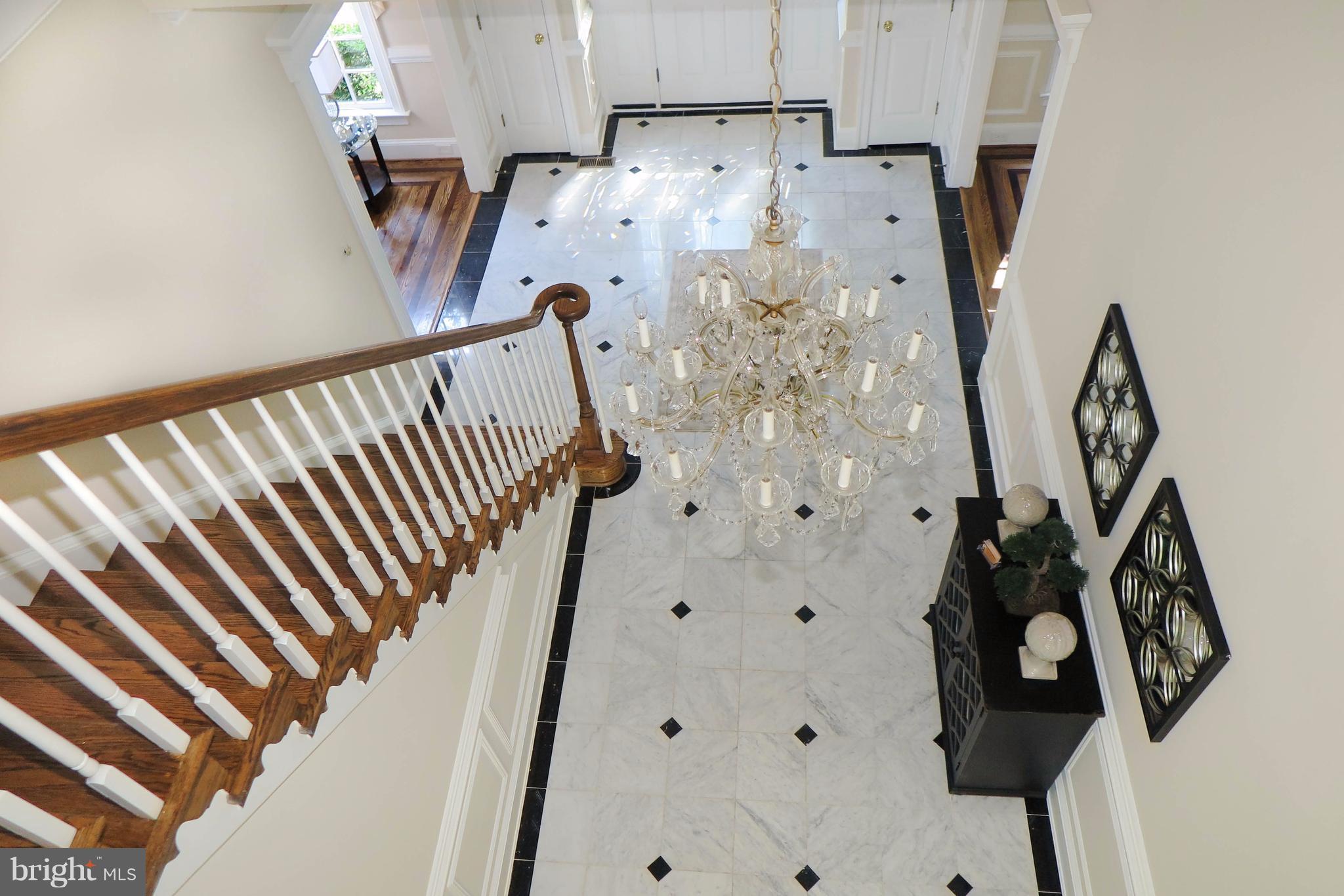 4003 Jones Bridge Road Chevy Chase, MD 20815 - Photo 3 of 30 Chandelier in Foyer