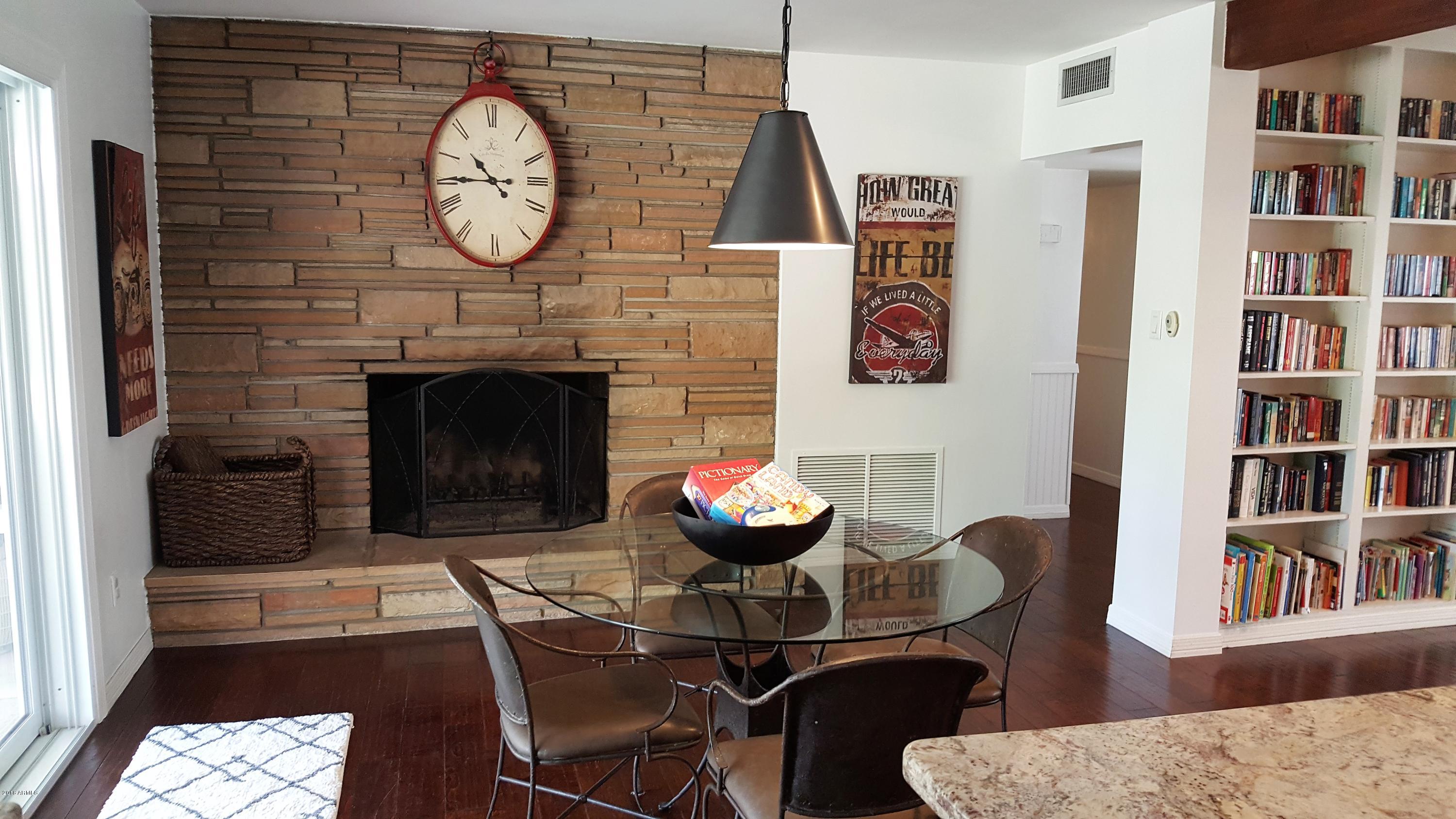 5110 East Osborn Road Phoenix, AZ 85018 - Photo 17 of 52 Dining-Fireplace