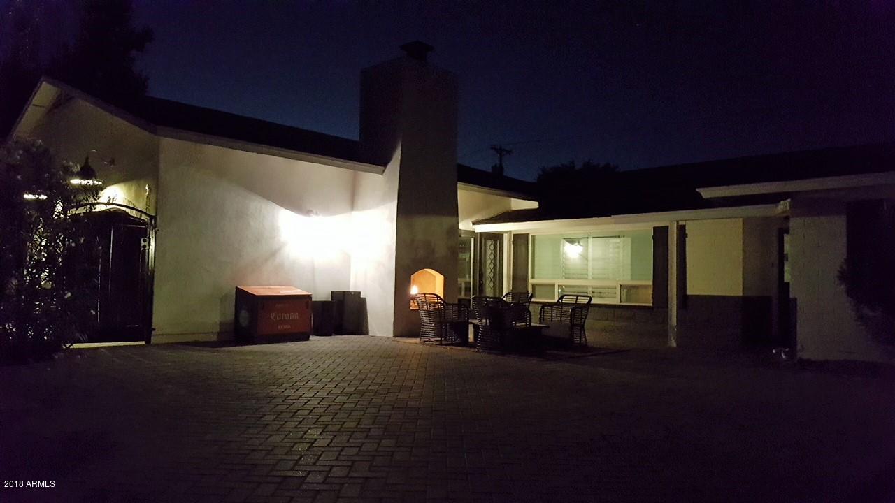 5110 East Osborn Road Phoenix, AZ 85018 - Photo 5 of 52 Front Courtyard - Night