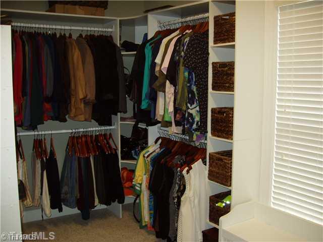 1700 Rita Court Oak Ridge, NC 27310 - Photo 9 of 16 Master Bedroom. Large organized closet