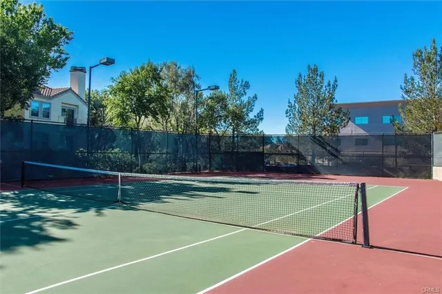 a view of a tennis court