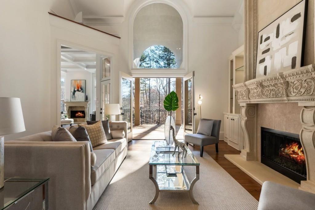 2250 Blackheath Trace Alpharetta, GA 30005 - Photo 11 of 51 a living room with furniture fireplace and window