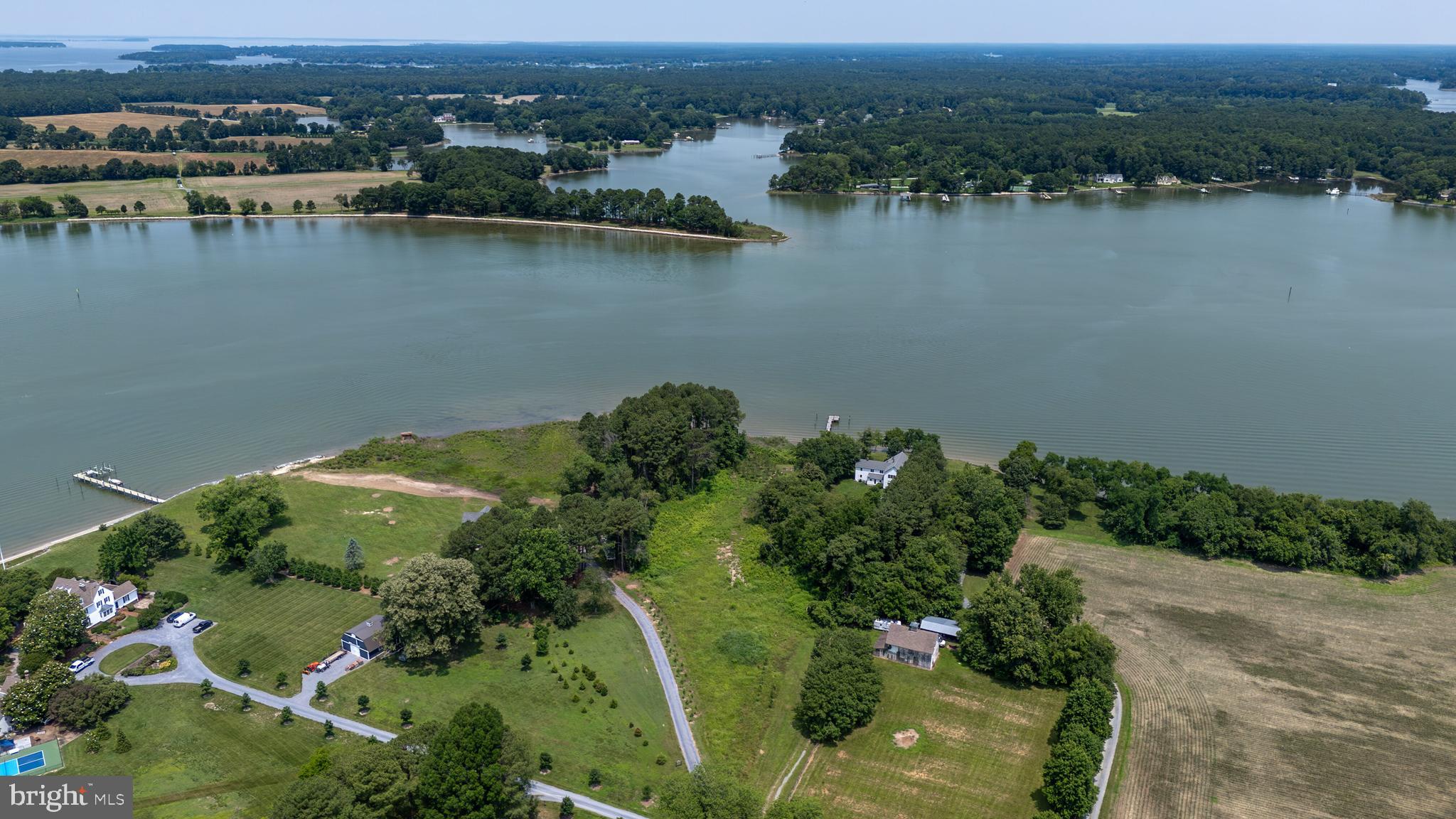 Enniskillen Road Easton, MD 21601 - Photo 9 of 14 an aerial view of a houses with a lake view