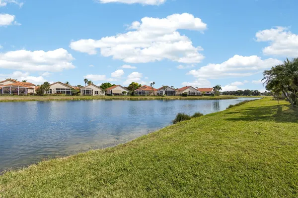a view of a city with a mountain