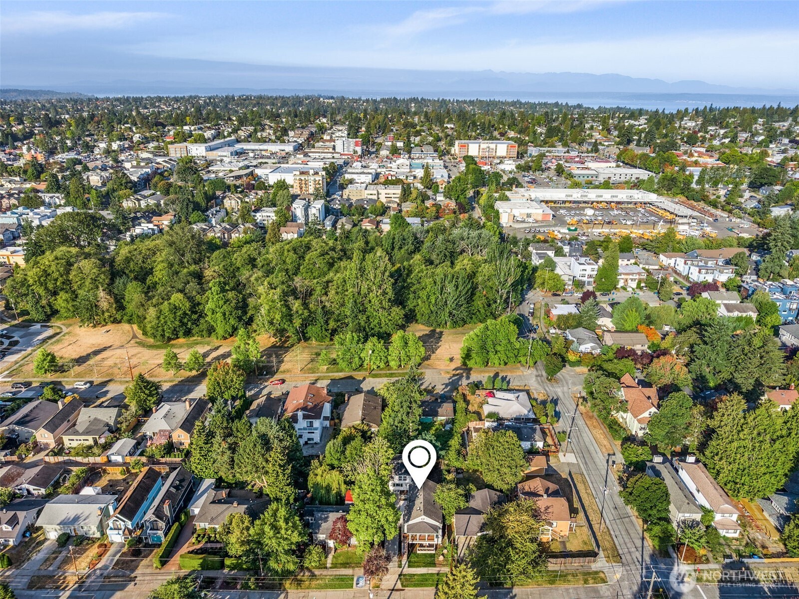 9545 Wallingford Avenue North Seattle, WA 98103 - Photo 22 of 22 an aerial view of multiple house