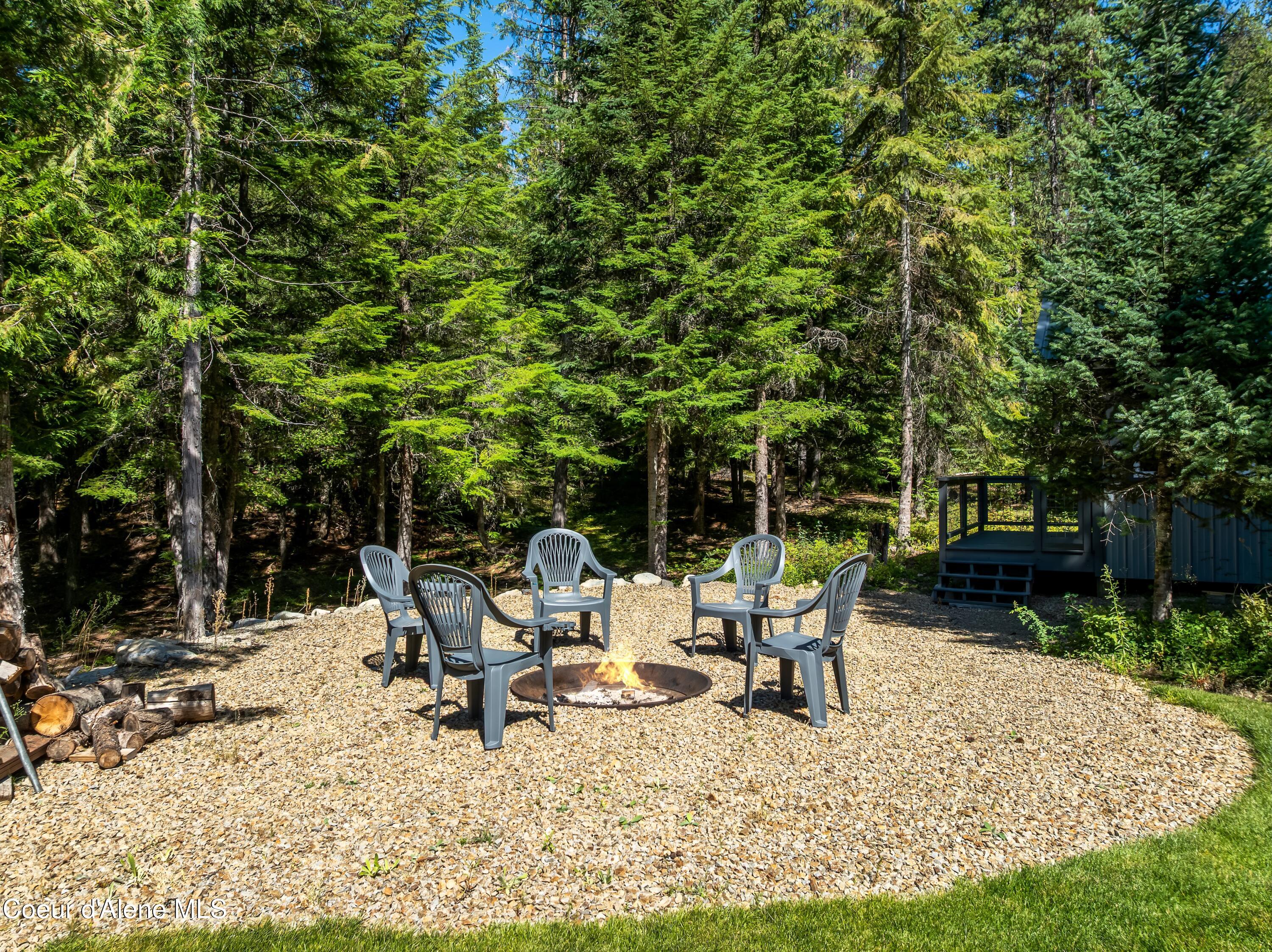 2158 Reeder Creek Road Nordman, ID 83848 - Photo 16 of 63 Firepit