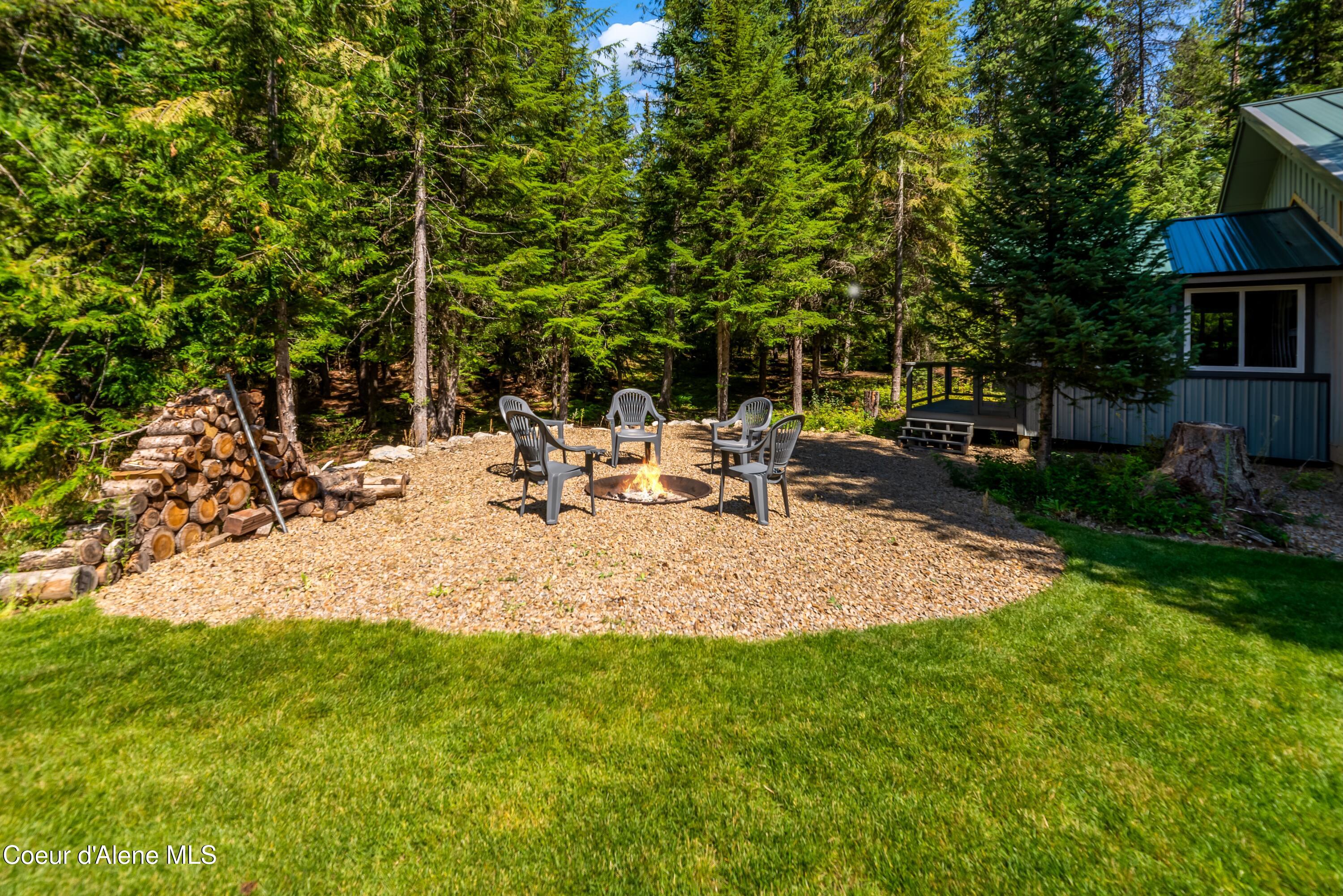 2158 Reeder Creek Road Nordman, ID 83848 - Photo 44 of 63 Firepit