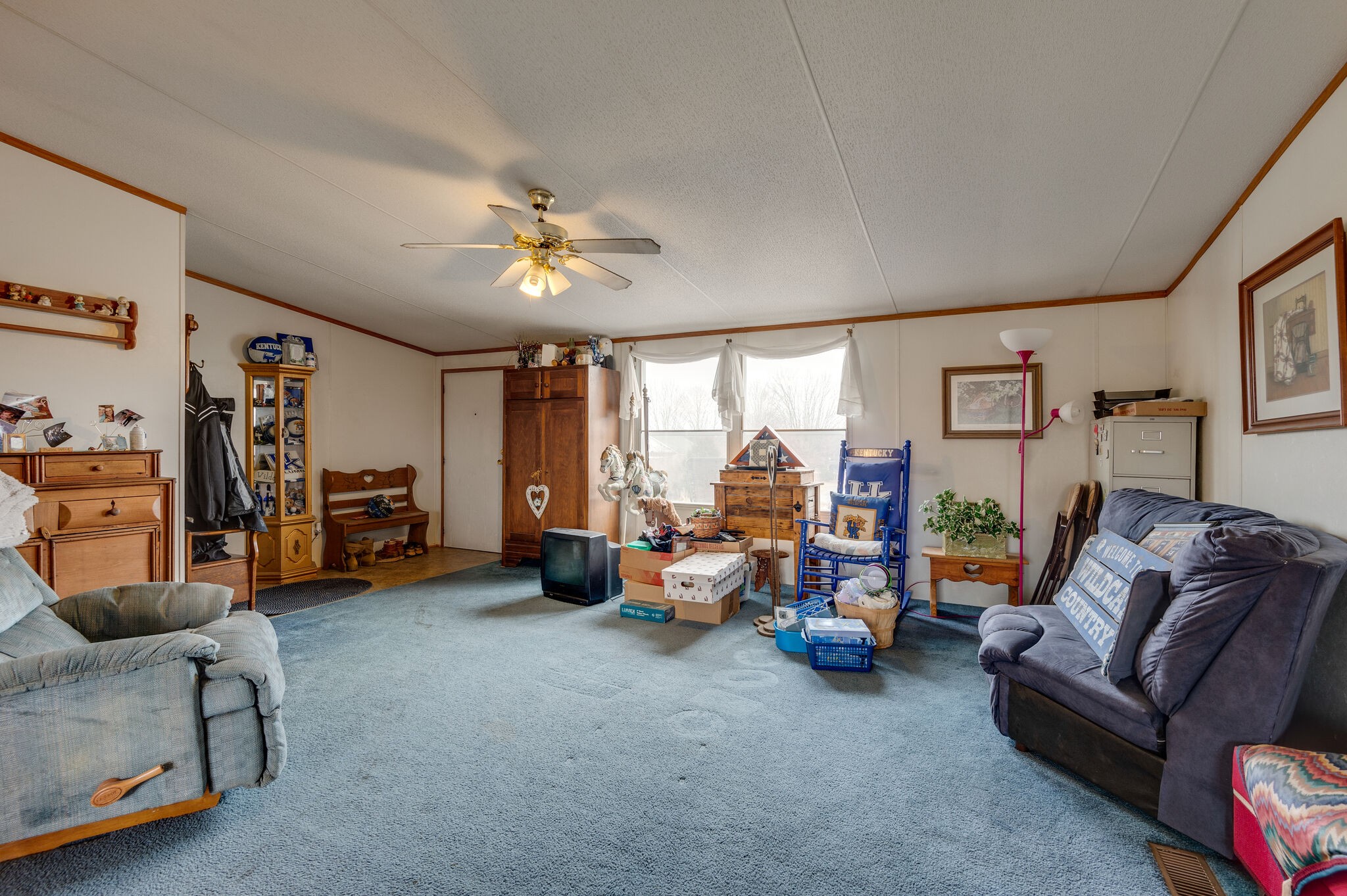 2848 Jack Teasley Road Pleasant View, TN 37146 - Photo 24 of 45 a living room with furniture and a flat screen tv