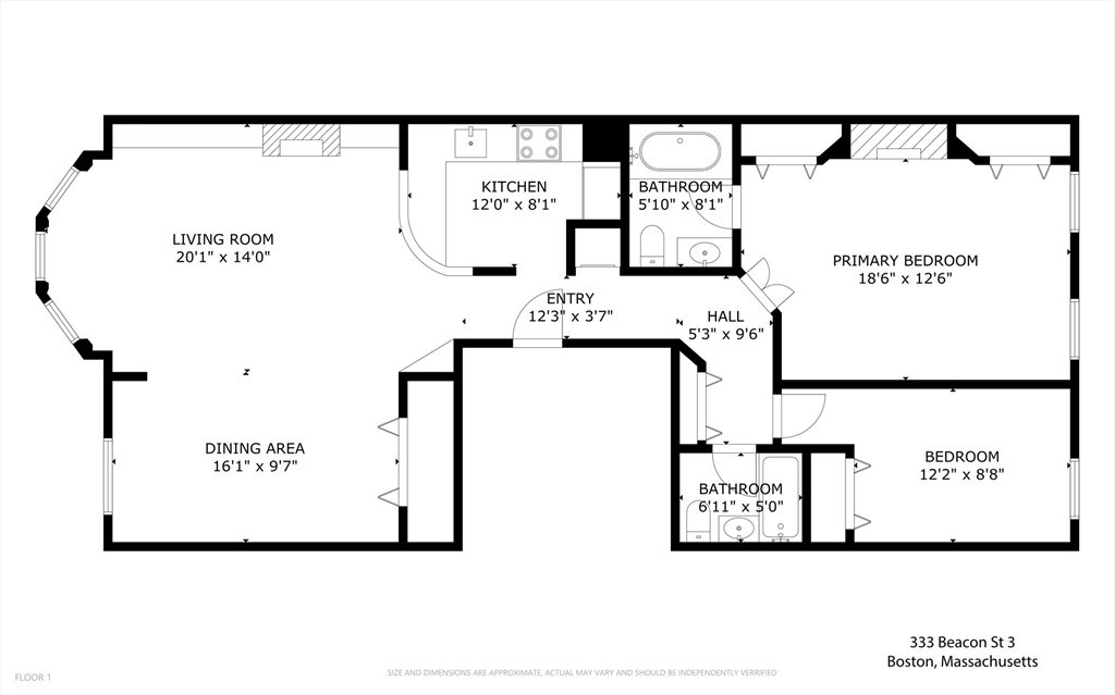 333 Beacon Street, Unit 3 Boston, MA 02116 - Photo 15 of 26