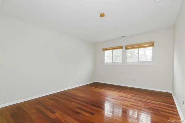 a close up view of racks on the wall