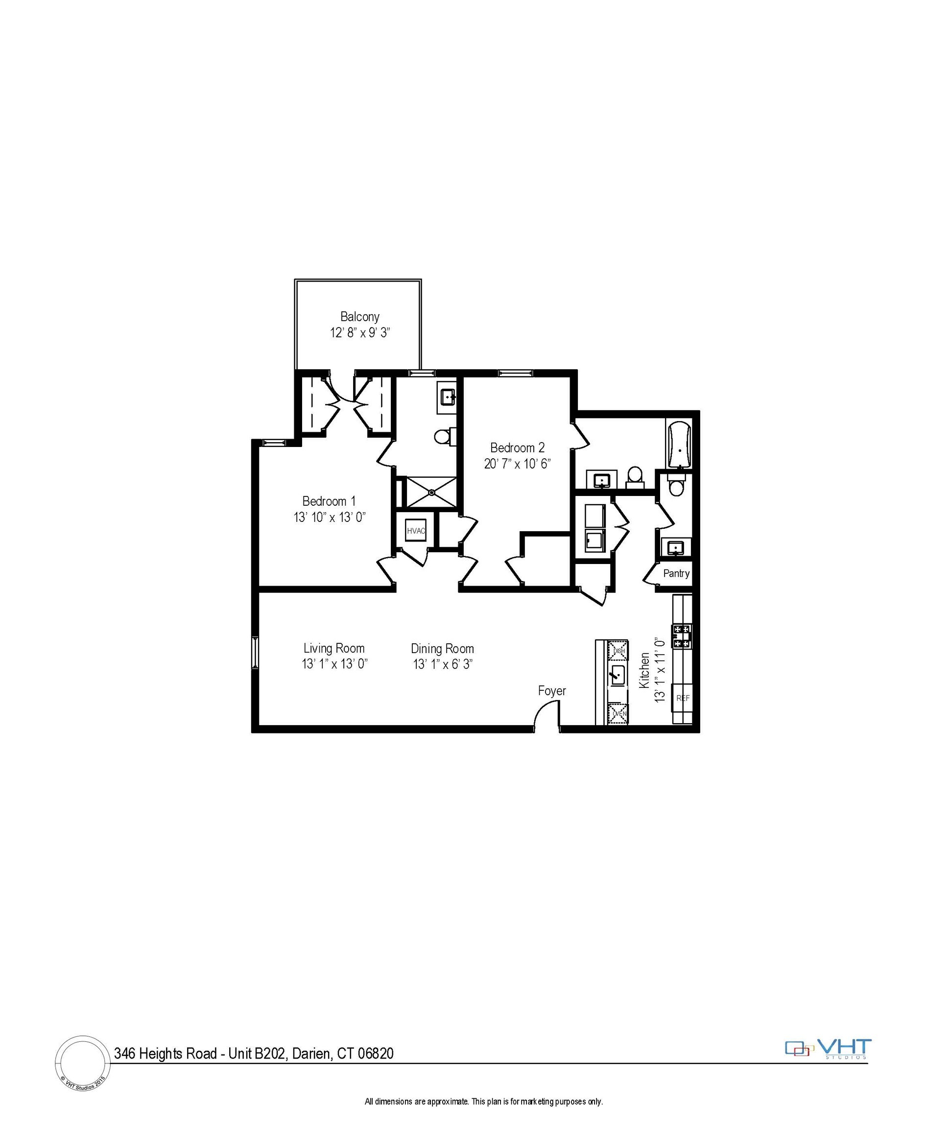 340 Heights Road, Unit 202 Darien, CT 06820 - Photo 11 of 11 a picture of a rug with a white wall