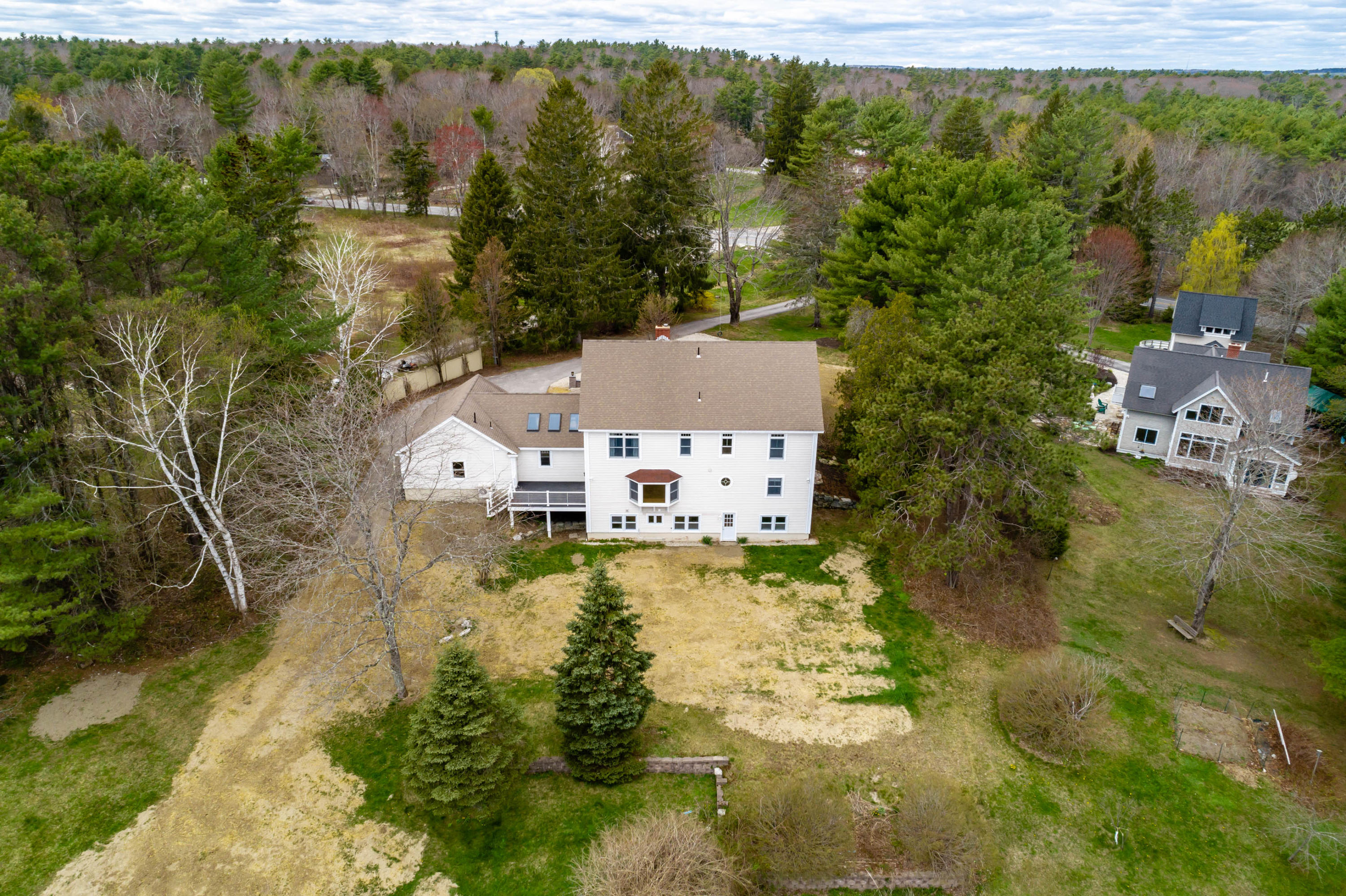 99 Middle Road Cumberland, ME 04021 - Photo 70 of 78 0-Aerial-28