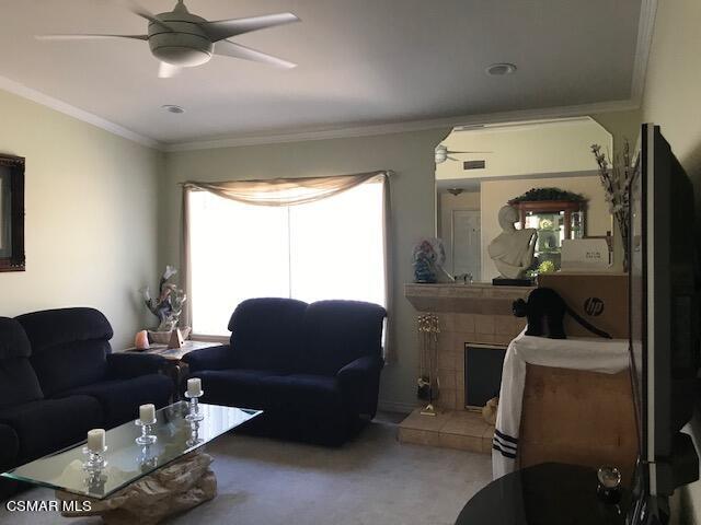 6405 Keystone Street Simi Valley, CA 93063 - Photo 6 of 17 a living room with furniture and a window