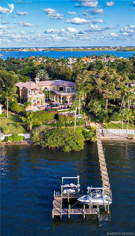 a view of a lake with a mountain view