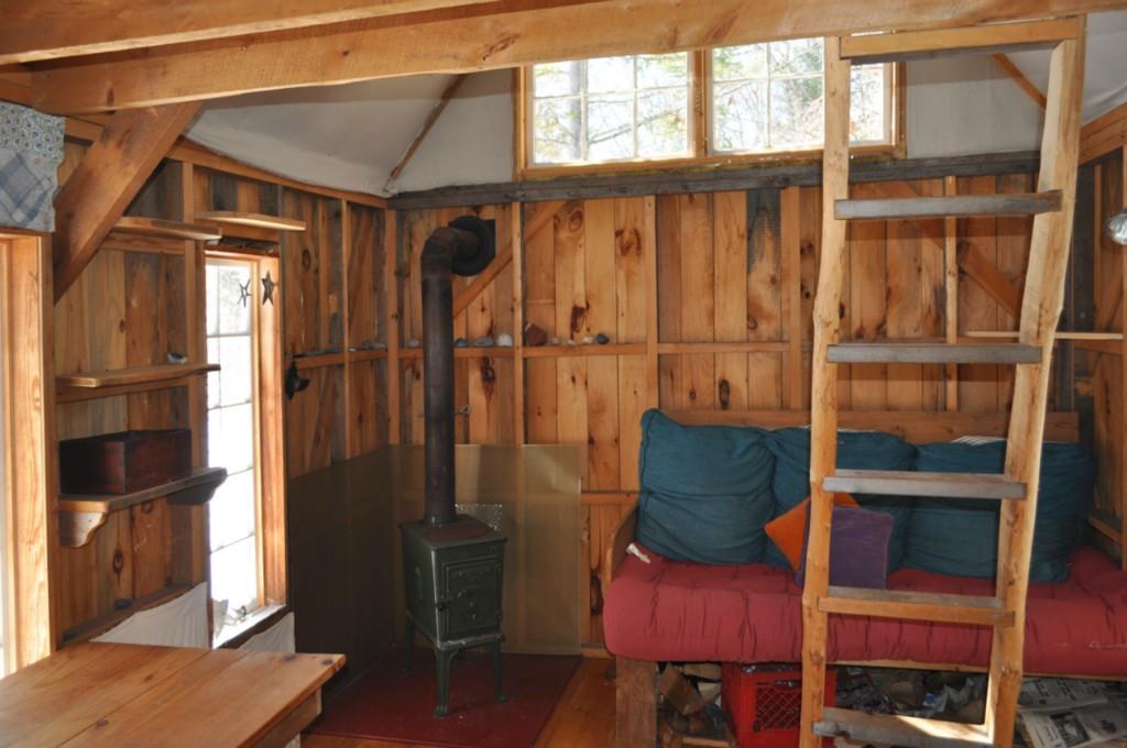 1 Maple Grove Road Round Pond, ME 04564 - Photo 16 of 21 Interior of Writer's Studio.