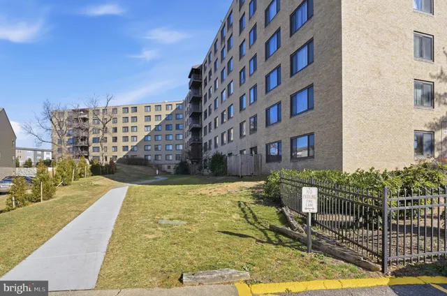 a view of a building with many windows
