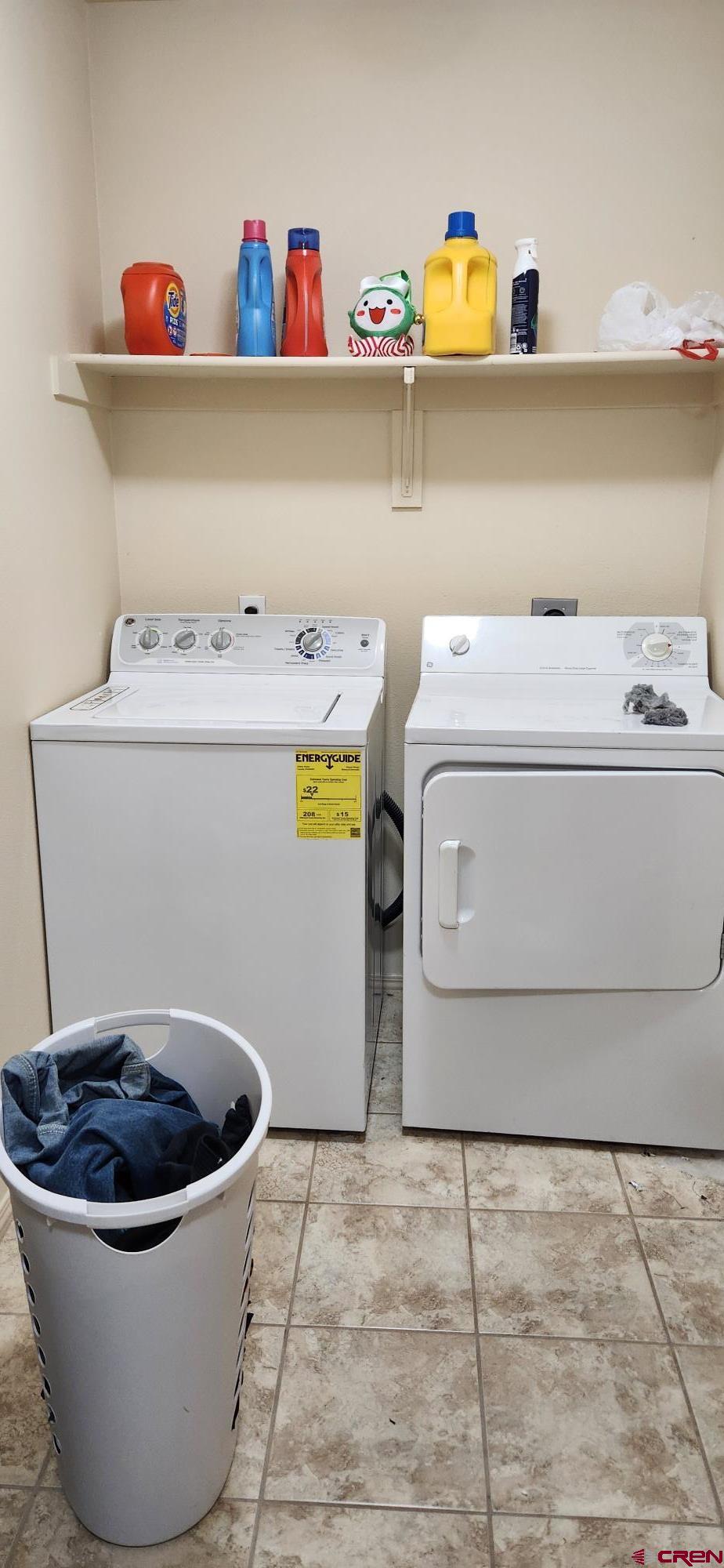1100 Goeglein Gulch Road, Unit 162 Durango, CO 81301 - Photo 19 of 34 a utility room with a washer and dryer