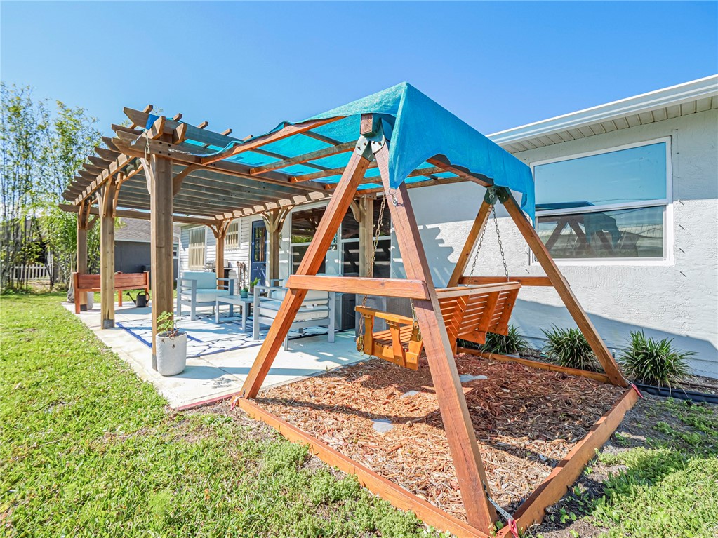 1732 Sunrise Lane Sebastian, FL 32958 - Photo 34 of 36 a view of outdoor space with seating