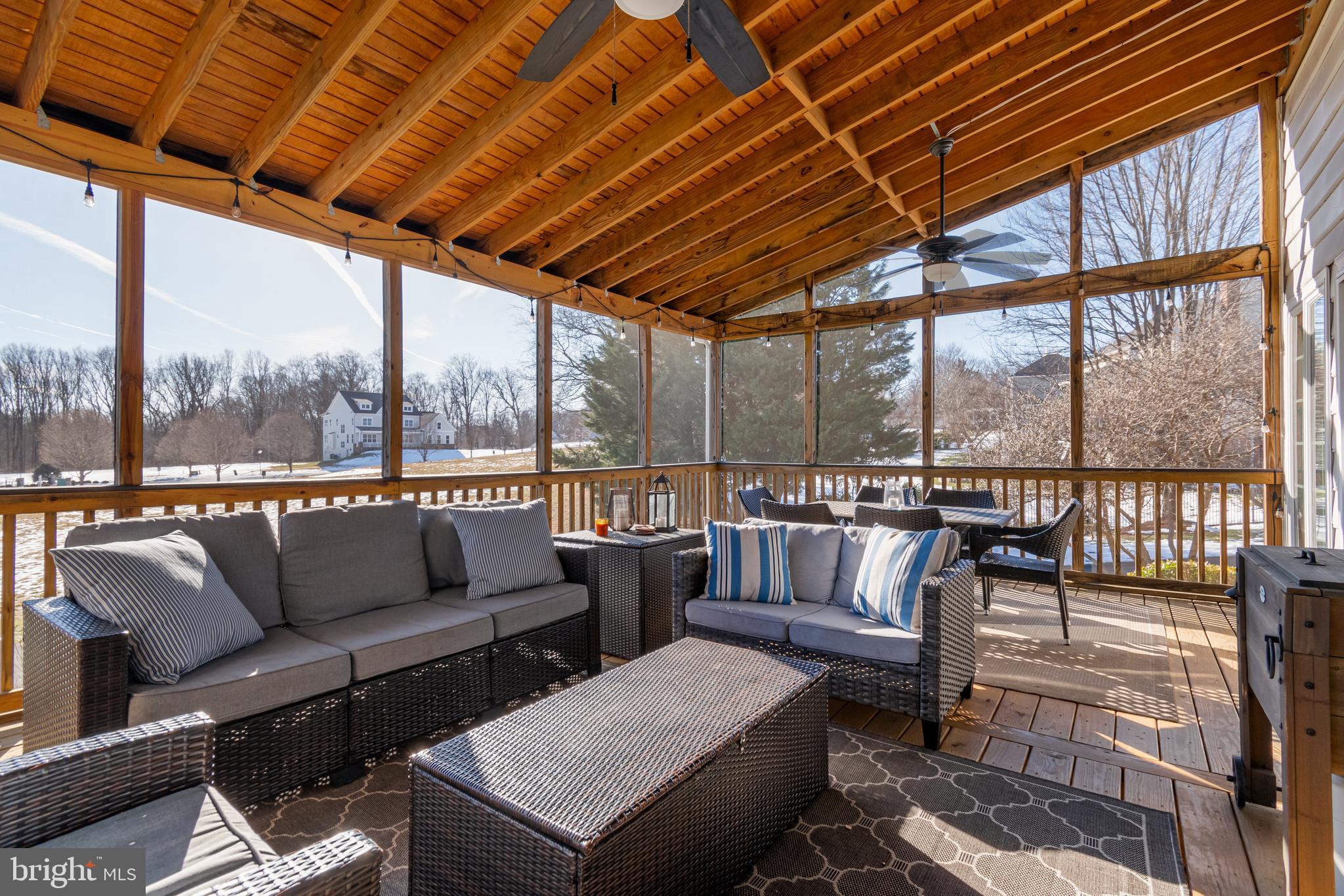 12911 Buckeye Drive North Potomac, MD 20878 - Photo 28 of 74 a roof deck with a couch and chairs