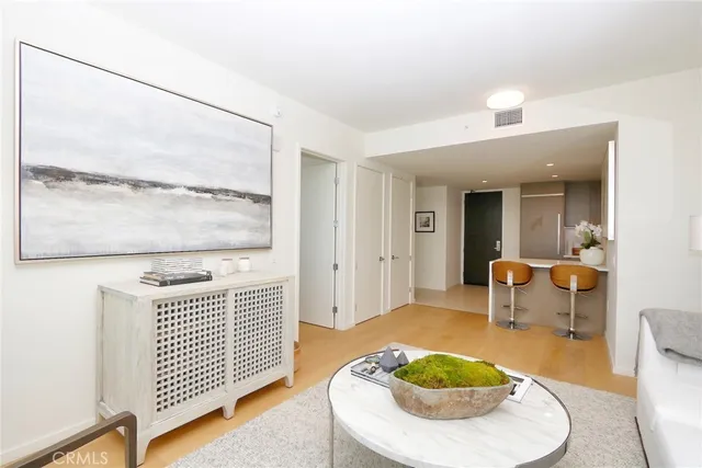 a room with furniture and a rug