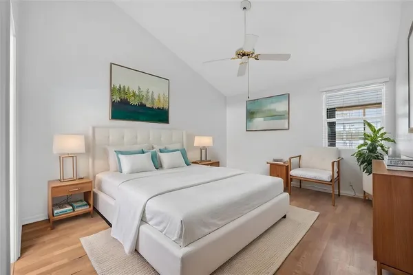 wooden floor in an empty room