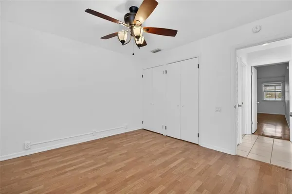 a hallway with a outdoor space