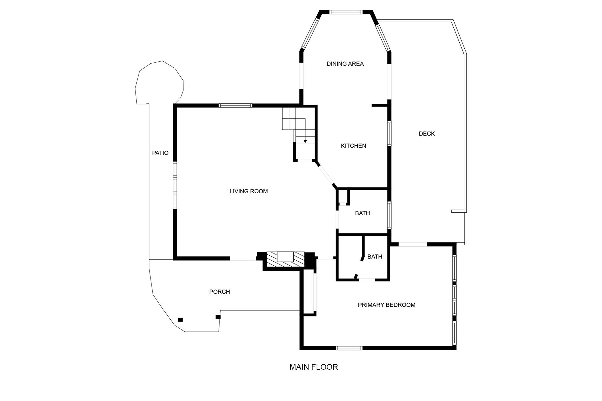 25395 Lodge Road Idyllwild, CA 92549 - Photo 45 of 53 a picture of a bathroom with a shower
