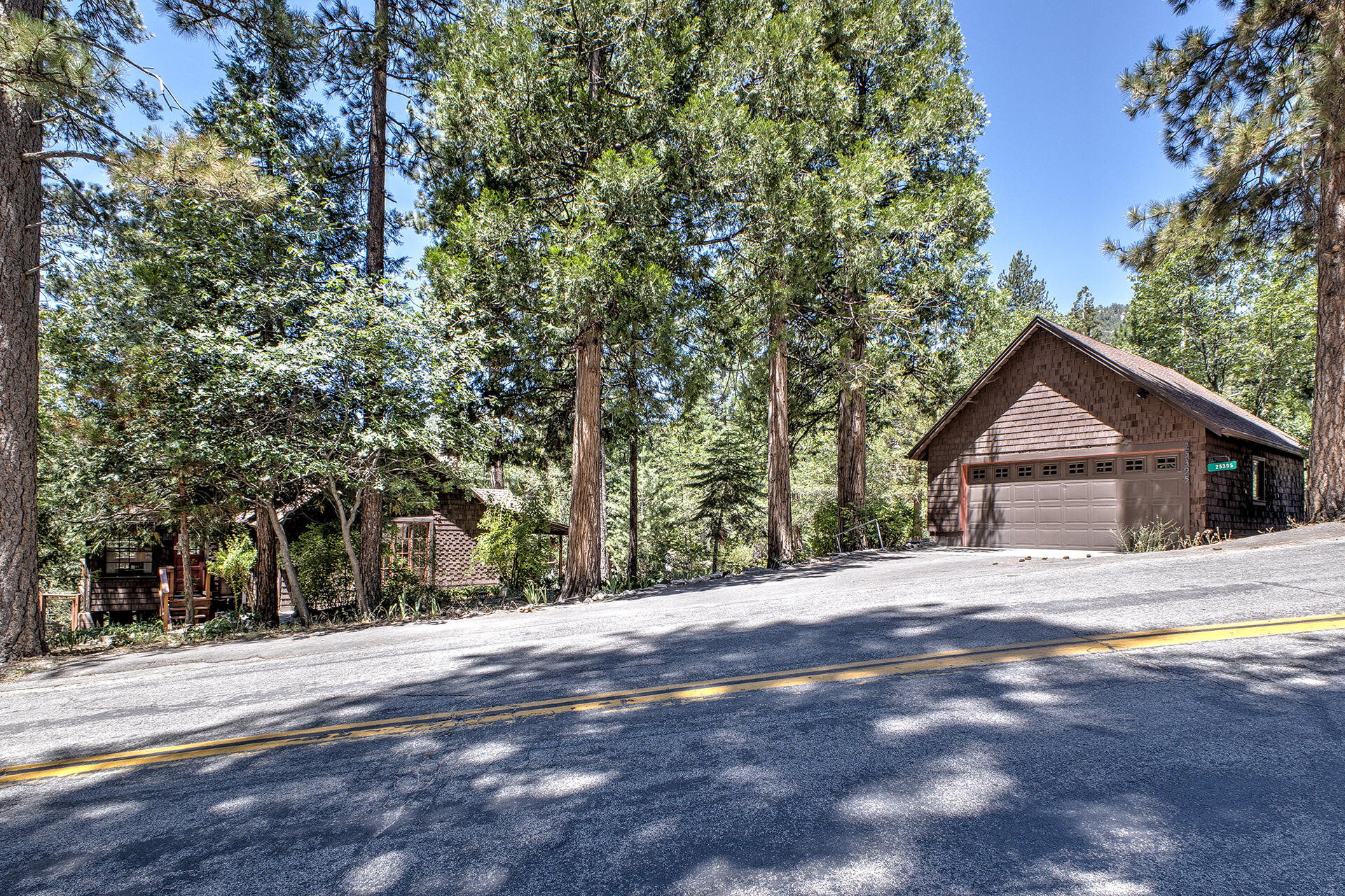 25395 Lodge Road Idyllwild, CA 92549 - Photo 47 of 53 a view of road and trees around