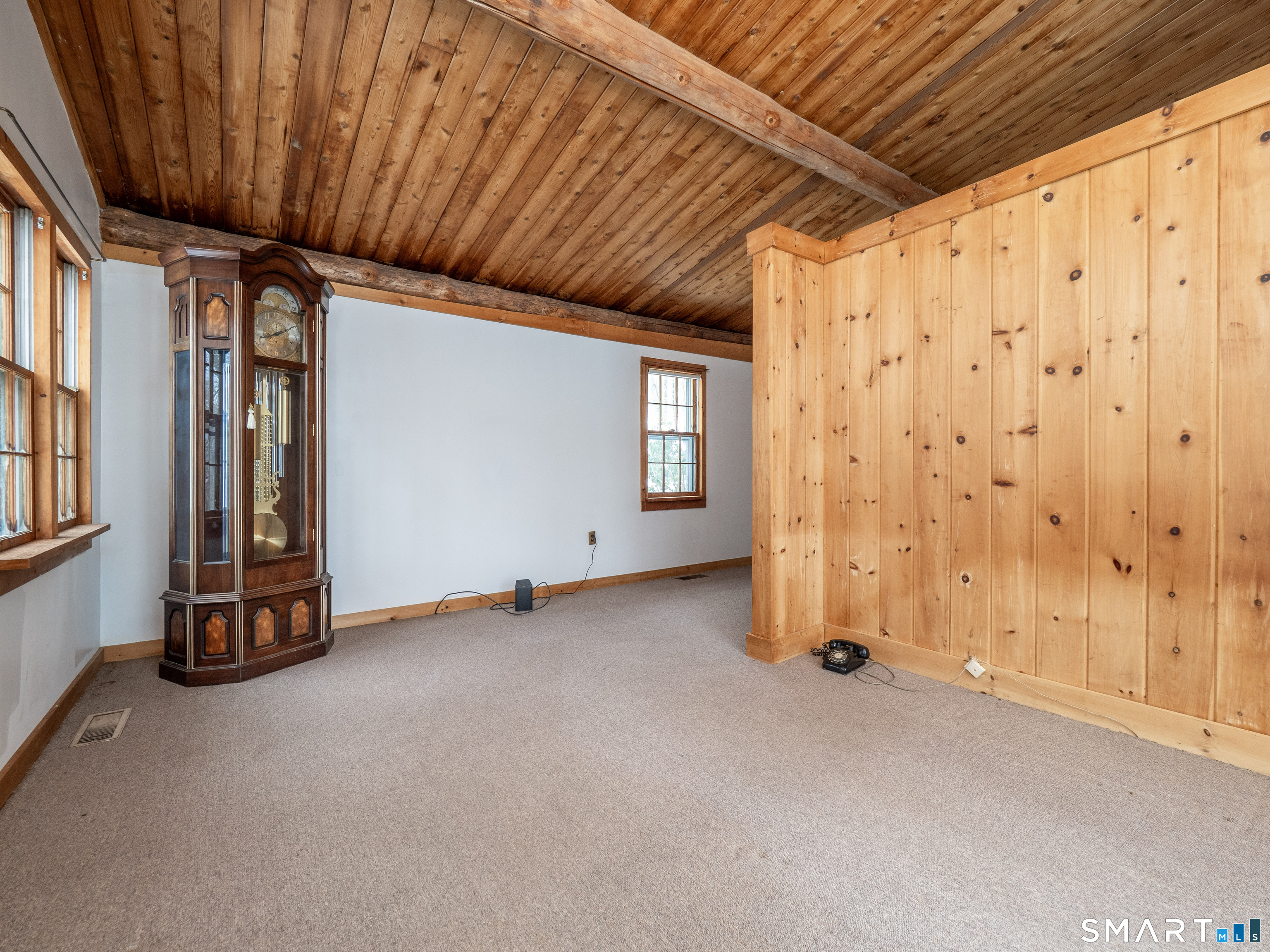 424 Old Sib Road Ridgefield, CT 06877 - Photo 20 of 27 a view of an empty room with a fireplace