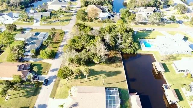 a view of swimming pool from a lake