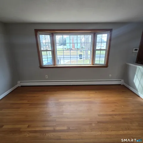 a view of a room with window