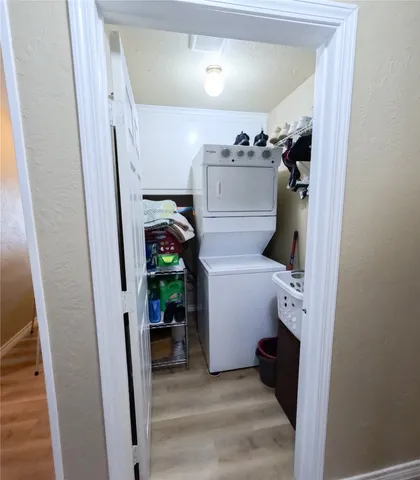 a view of a storage & utility room